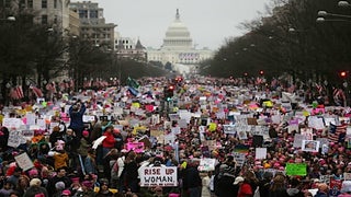 National Archives Apologizes for Altered Photo of Signs Critical to Trump at Women’s March
