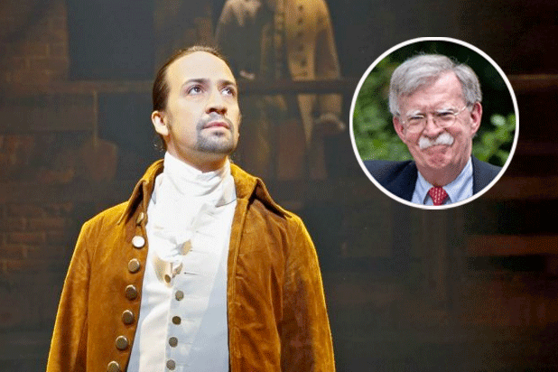 John Bolton Gets Pushback For Hamilton Inspired Book Title Appropriating The Words Of An Artist John Bolton Gets Pushback For Hamilton Inspired Book Title Appropriating The Words Of An Artist