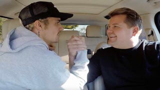 Justin Bieber Arm-Wrestles James Corden During ‘Carpool Karaoke’ Ride (Video)