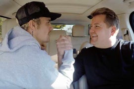 Justin Bieber Arm-Wrestles James Corden During ‘Carpool Karaoke’ Ride (Video)