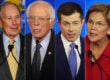 Mike Bloomberg, Bernie Sanders, Pete Buttigieg, Elizabeth Warren