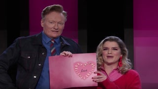 Conan Learns How to Make Valentine’s Day Cards Out of Human Teeth (Video)