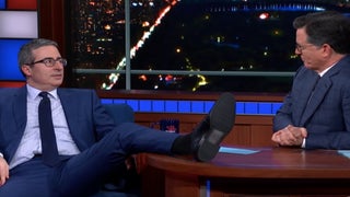 John Oliver Was So Nervous Taking U.S. Citizenship Test He Forgot His Own Phone Number (Video)
