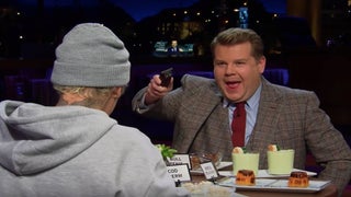 Justin Bieber Eats Scorpion Yogurt to Avoid Having His Mustache Shaved Off (Video)