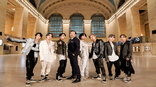 Watch BTS Bring It ‘ON’ During Grand Central Terminal Takeover With Jimmy Fallon (Video)