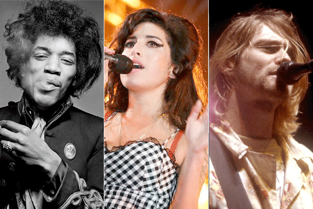 27 Club: Stars Who Died at Age 27, From Jimi Hendrix to Amy Winehouse  (Photos)