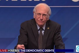 ‘SNL’: Larry David’s Bernie Has an Easy Solution for Those Iowa Caucus Problems (Video)
