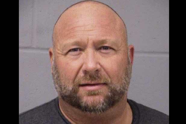 Alex Jones mugshot