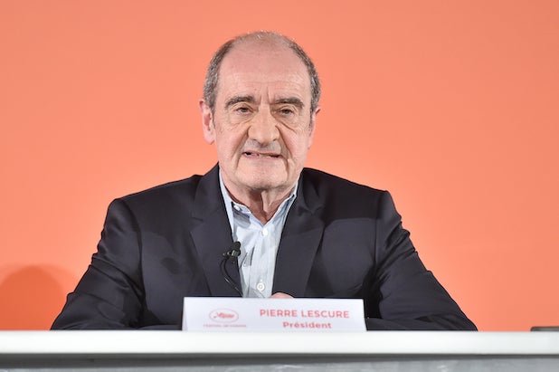 Pierre Lescure Cannes President Coronavirus