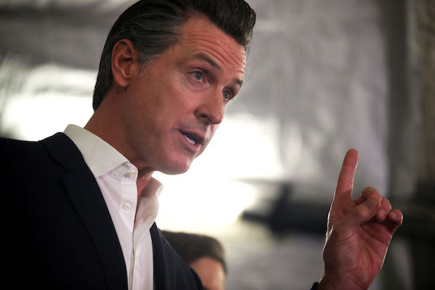 California Gov. Gavin Newsom