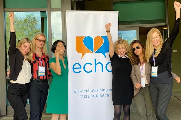 Katherine Kendall, Louise Godbold, Rowena Chiu, Lauren Sivan, Larissa Gomes, and Caitlin Dulany in Los Angeles
