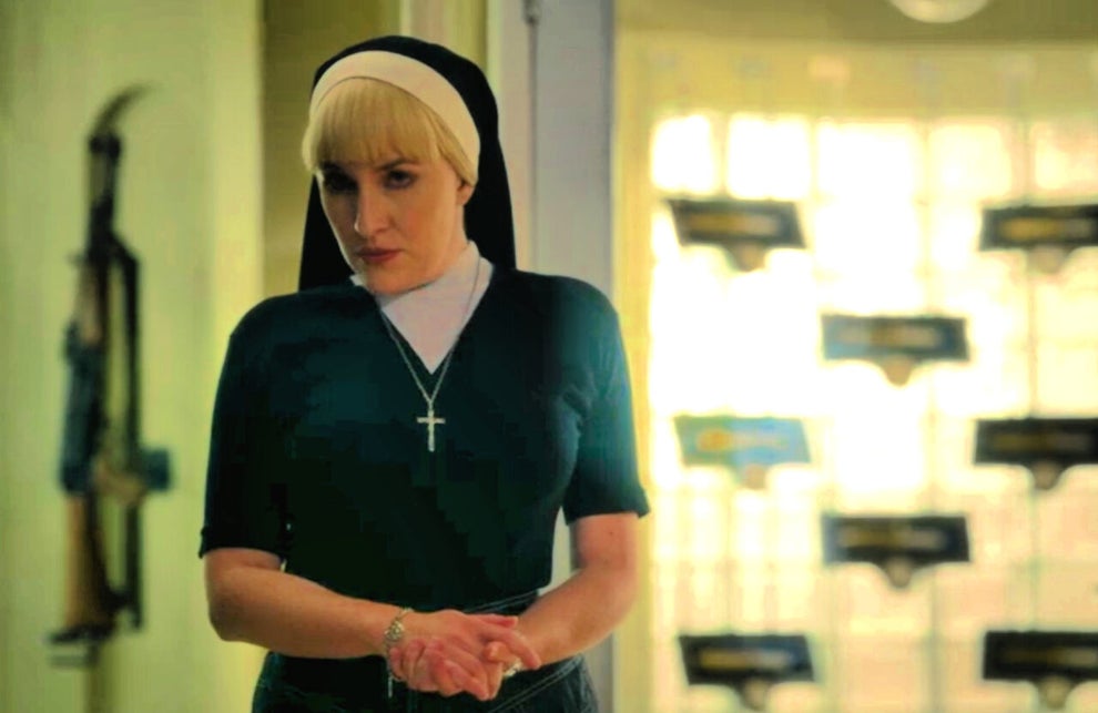 amazon prime video hunters sister harriet the nun rebekah