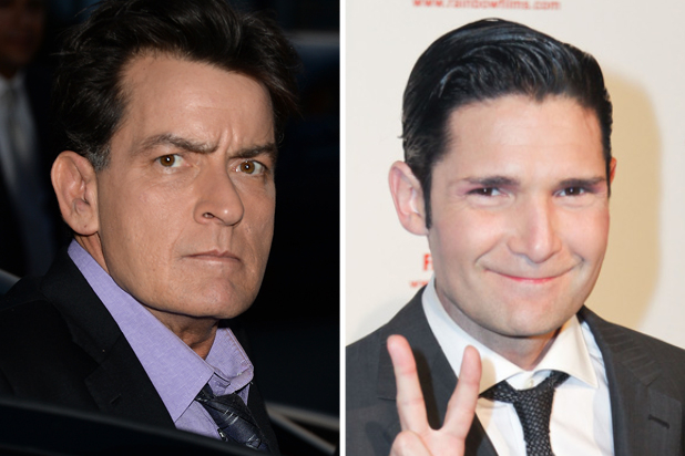Charlie Sheen Corey Feldman