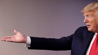 Trump’s Brief Coronavirus Briefing Sends #TrumpIsALaughingStock Trending