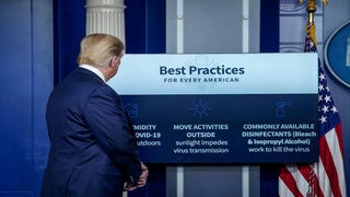 Trump Wonders If Injecting Disinfectant – or Light – Into Human Bodies Could Kill Coronavirus (Video)