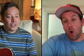 Adam Sandler and Jimmy Fallon Debut New Pandemic Song ‘Don’t Touch Grandma’ (Video)