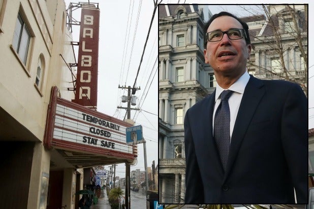 Mnuchin Closed Theater Coronavirus
