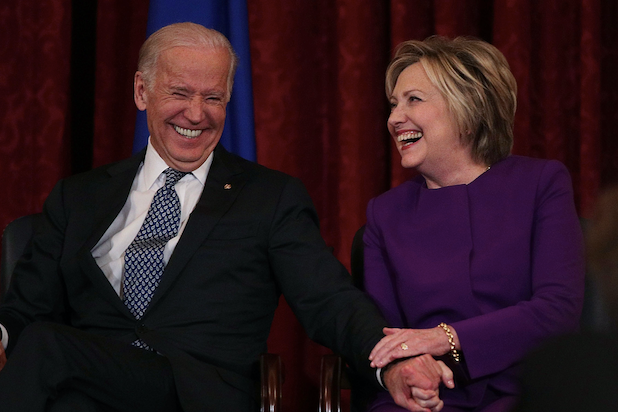Joe Biden Hillary Clinton