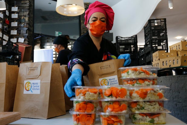 Michelin-Starred Chef Xanty Elias Serves Free Daily Lunch To The Community In Huelva