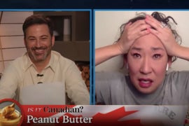 Sandra Oh Guesses Which of These Ridiculous Inventions Are Canadian (Video)