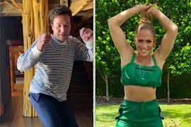 Watch Jennifer Lopez Crush Jimmy Fallon in a Watch-It-Once TikTok Dance Challenge (Video)
