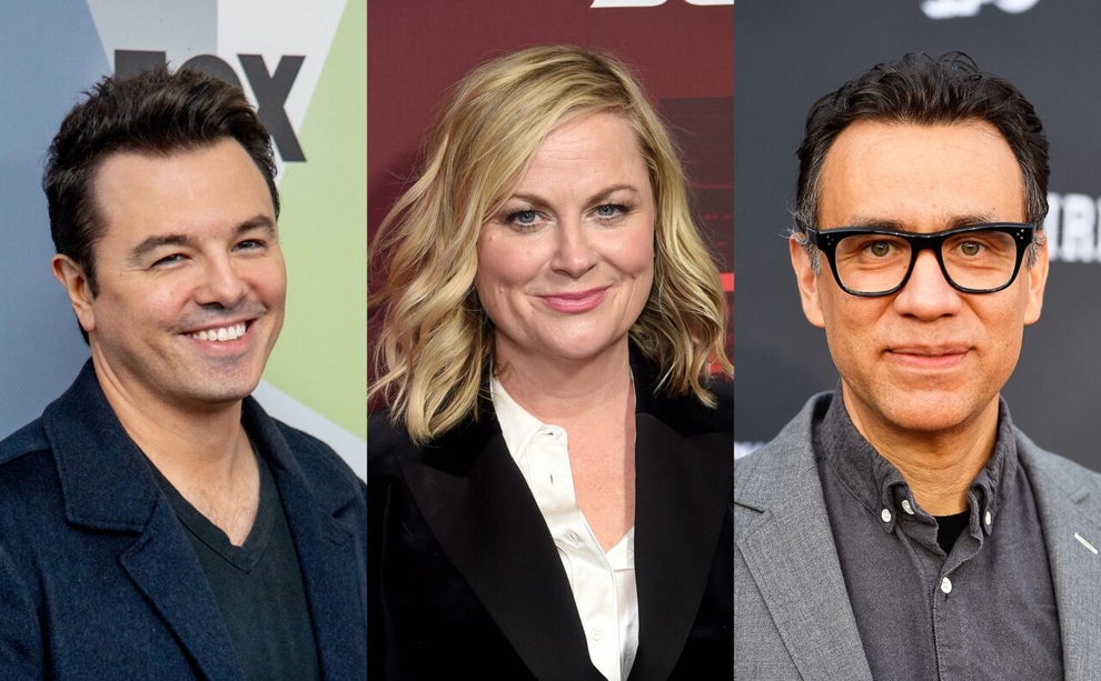 Seth MacFarlane, Amy Poehler, Fred Armisen