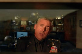 ‘Space Force’ Teaser: Steve Carell Comforts Himself by Singing ‘Kokomo’ Alone in His Office (Video)