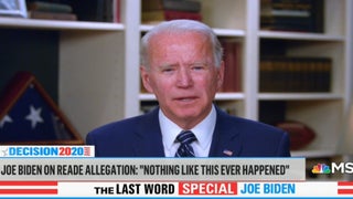 Joe Biden Says ‘I Wouldn’t Vote for Me if I Believed Tara Reade’