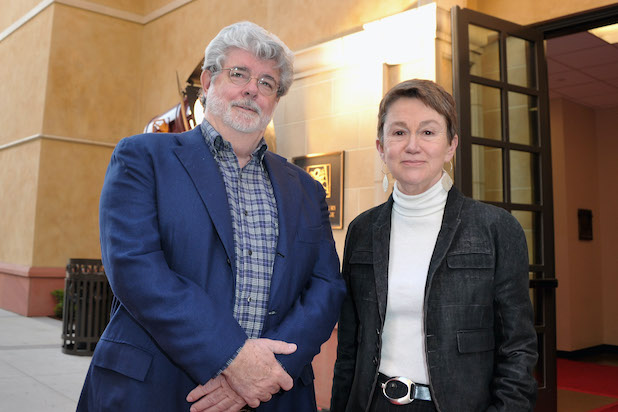 USC Dean Elizabeth Daley George Lucas