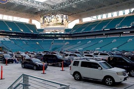 Miami Dolphins’ Hard Rock Stadium Turned Into Drive-In Movie Theater (Video)