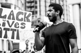 Michael B Jordan Urges Hollywood to ‘Commit to Black Hiring’ at #BLM Protest