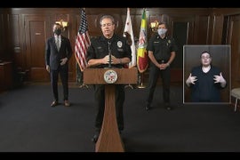 LAPD Chief Who Equated Looting With George Floyd Death Apologizes: ‘I Misspoke’