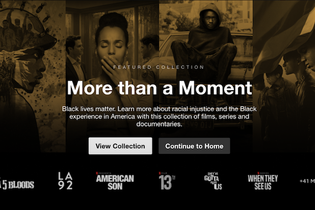 Netflix Black Lives Matter