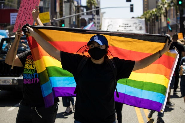 Tommy Oliver LA Pride March 7