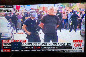 cnn la riot black lives matter zeke richardson