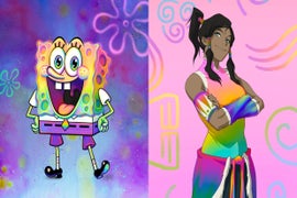 Nickelodeon Celebrates Pride With LGBTQ-Themed Images of Spongebob and More