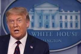 Donald Trump Responds to Ghislaine Maxwell Arrest: ‘I Wish Her Well’