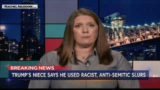 Mary Trump Says President Used N-Word, Anti-Semitic Slurs (Video)