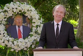 Bill Maher Delivers a Fake Eulogy for Trump, and It’s as Mean as You’d Expect (Video)