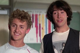 Here’s an Excellent Flashback: Keanu Reeves and Alex Winter’s Earliest ‘Bill & Ted’ Interviews (Exclusive)