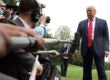 President Donald Trump Departs White House For Florida