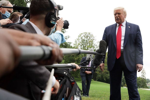 President Donald Trump Departs White House For Florida