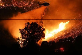 Lake Fire in Angeles National Forest Burns 10,500 Acres, 0% Contained