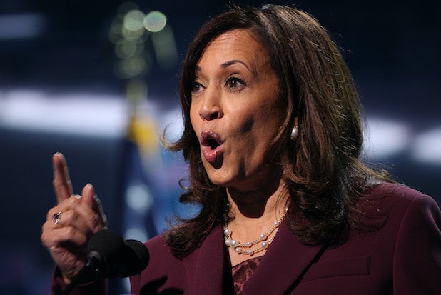 Vice Presidential Nominee Kamala Harris Addresses Virtual DNC From Delaware
