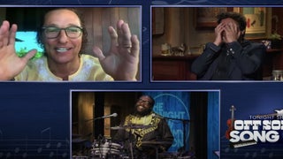 Matthew McConaughey Gets Smoked by Jimmy Fallon at Song Guessing Game Where Everything Is in the Wrong Key (Video)