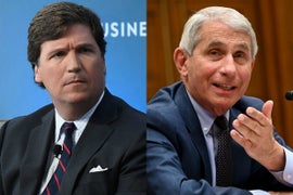 Dr Anthony Fauci Says Tucker Carlson ‘Triggers Some of the Crazies in Society’