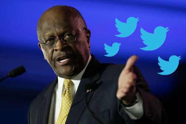 herman cain twitter