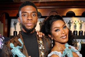 Chadwick Boseman Angela Bassett
