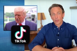 Seth Meyers: ‘I’m Almost Certain Trump Has No Idea What TikTok Is’ (Video)