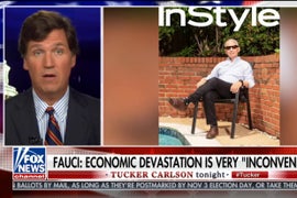 Tucker Carlson Uses Ancient Clip to Claim Dr. Fauci is ‘Loving’ Coronavirus Lockdowns (Video)